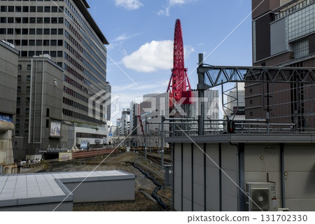 Scenery from near Osaka Station 131702330