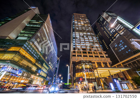 Tokyo cityscape, Japan, October 3rd. Tokyo Nihonbashi Tower, connected to Nihonbashi Intersection and Nihonbashi Station (Exit B6), etc. Tokyo cityscape, Japan, October 3rd. Tokyo Nihonbashi Tower, connected to Nihonbashi Intersection and Nihonbashi Station (Exit B6), etc. 131702550
