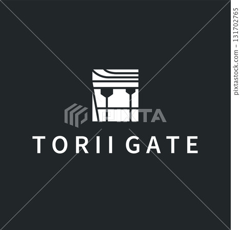 Torii gate logo design simple Japanese historical building with old and modern vintage concept as a symbol illustration template Torii gate logo design simple Japanese historical building with old and modern vintage concept as a symbol illustration template 131702765