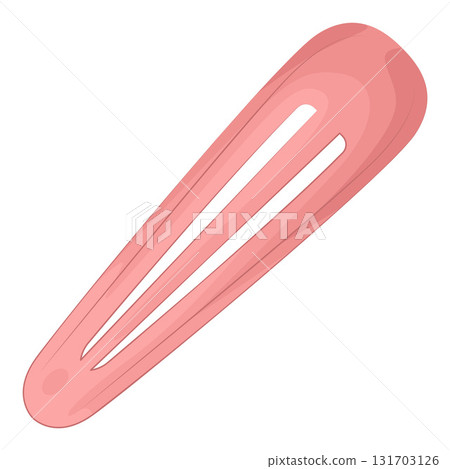 Illustration of hair clip Illustration of hair clip 131703126