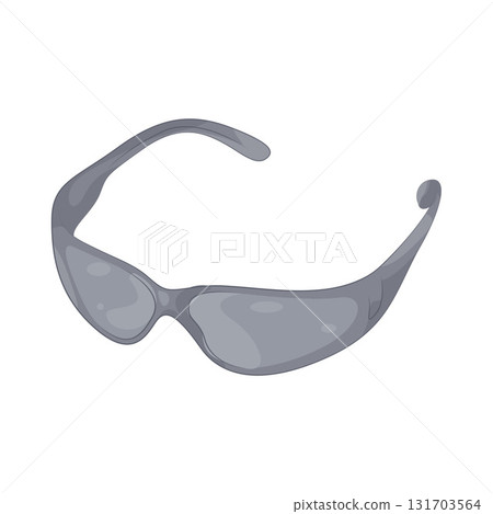 Illustration of safety goggles Illustration of safety goggles 131703564
