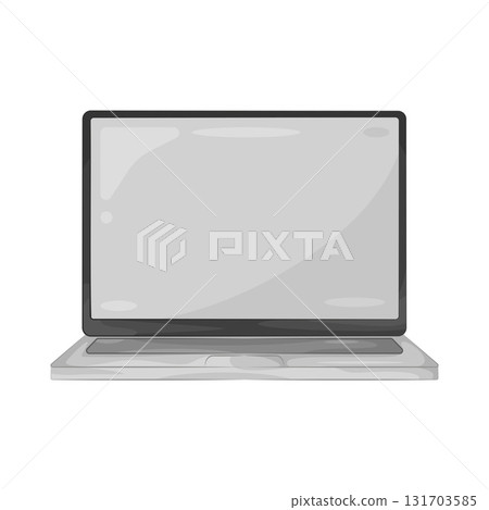 Illustration of laptop  131703585