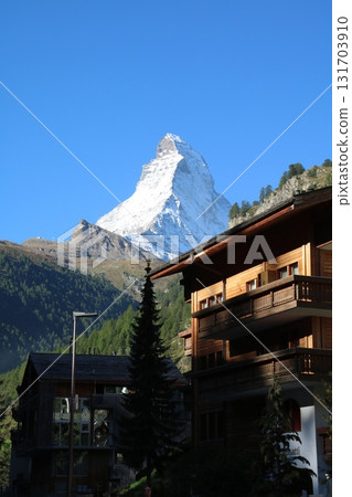 從瑞士採爾馬特看到的馬特洪峰 從瑞士採爾馬特看到的馬特洪峰 131703910