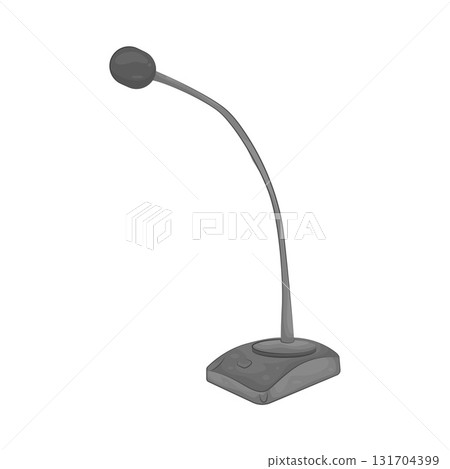 Illustration of microphone  131704399