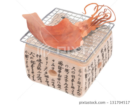烤飛魷魚（桌上型炭火烤製） 131704517