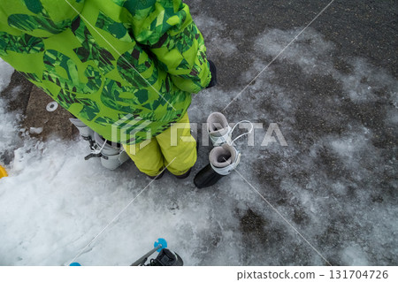 滑雪 兒童 孩子 131704726