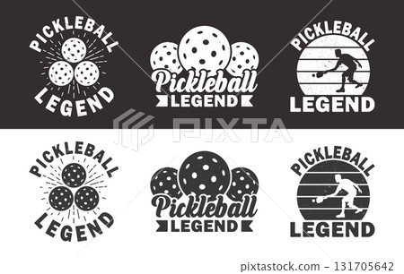 Vintage pickleball legend t-shirt design, Pickleball legend SVG, Grunge pickleball legend bundle, Pickleball t-shirt vector illustration 131705642