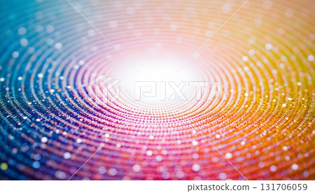 Vibrant Circular Pattern with Colorful Spirals and Light Center in Abstract Design Vibrant Circular Pattern with Colorful Spirals and Light Center in Abstract Design 131706059