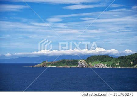 Summer on the Tsugaru Peninsula: View of Takanozaki from Ikukamazaki Summer on the Tsugaru Peninsula: View of Takanozaki from Ikukamazaki 131706275