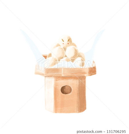 月見團子水彩畫 131706295