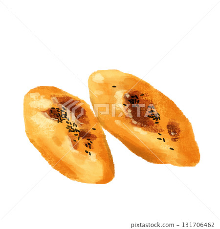 Watercolor sweet potato Watercolor sweet potato 131706462
