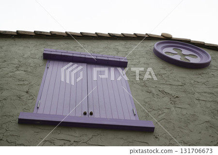Exterior and interior of cafe restaurant Exterior and interior of cafe restaurant 131706673