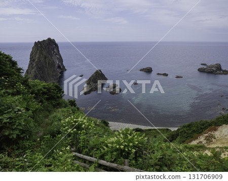 從島武海岸的觀景台眺望大島 131706909