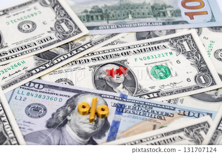 Money and Interest: Symbols of Finance and Growth 131707124