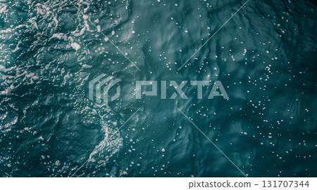 Sea water surface texture. Deep sea waves. Water background 131707344