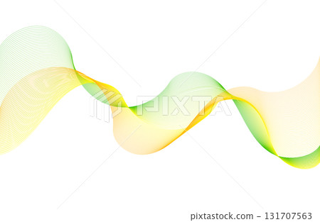 曲線漸層摘要背景黃綠色 131707563