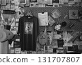 咖啡廳牆 131707807