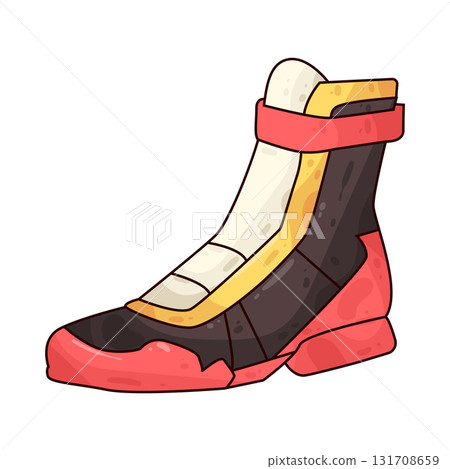 illustration of Racing Boots 131708659