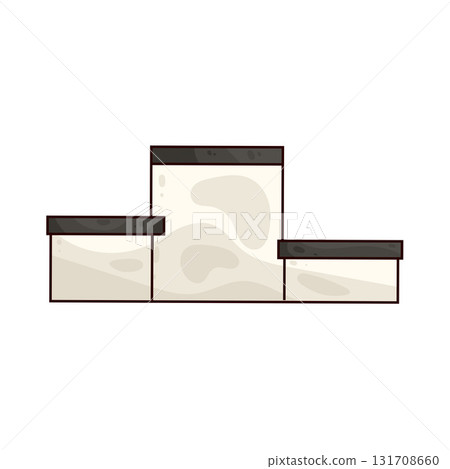 illustration of Winner Podium 131708660