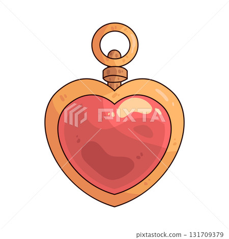 illustration of Heart Locket illustration of Heart Locket 131709379