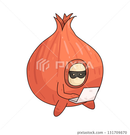 illustration of cyber thief illustration of cyber thief 131709870