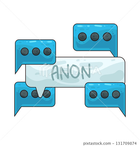 illustration of Anonymous Chat illustration of Anonymous Chat 131709874