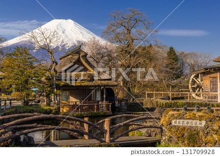 [山梨縣_忍野村] 初春忍野八海和富士山 4月 131709928