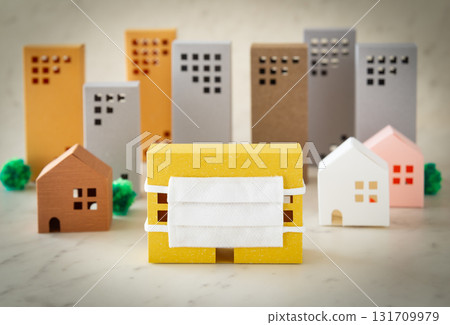 Apartments and masks, infection prevention measures in the workplace, mass infections in shared housing, measures to prevent the spread of infection 131709979