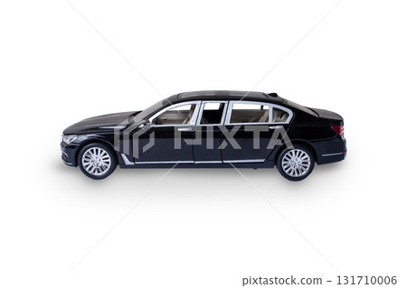 Black metal limousine model for collectors. Black metal limousine model for collectors. 131710006