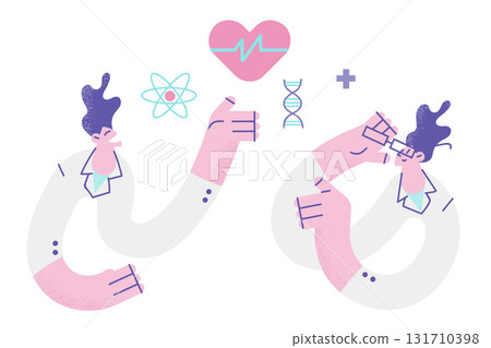 Medical research and science concept Medical research and science concept 131710398