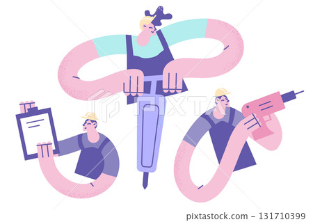 Construction, industry and engineering concept Construction, industry and engineering concept 131710399