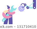Future technology and artificial intelligence concept 131710410