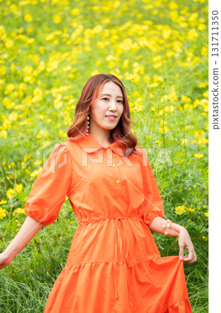 Beautiful woman portrait 131711350