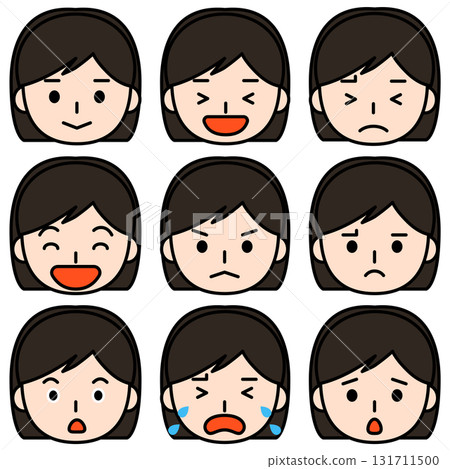 各種表達的女孩 131711500