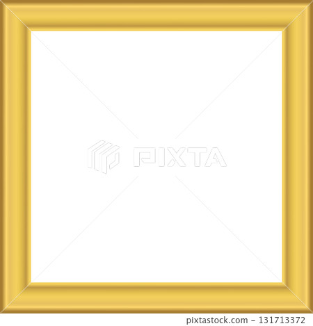 Squared golden vintage textured wooden frame for your design. Vintage cover. Place for text. Vintage antique gold beautiful frames for paintings or photographs. Template vector illustration Squared golden vintage textured wooden frame for your design. Vintage cover. Place for text. Vintage antique gold beautiful frames for paintings or photographs. Template vector illustration 131713372