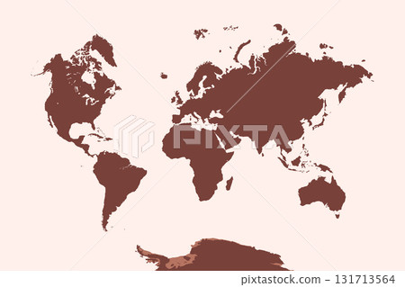 World Map, sign silhouette. World Map Globe. Vector Illustration isolated on transparent background World Map, sign silhouette. World Map Globe. Vector Illustration isolated on transparent background 131713564
