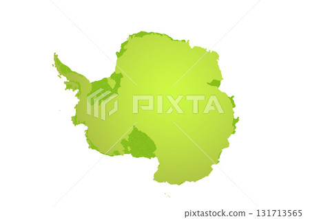 Map of Antarctica, sign silhouette. World Map Globe. Vector Illustration isolated on transparent background. Antarctic continent 131713565