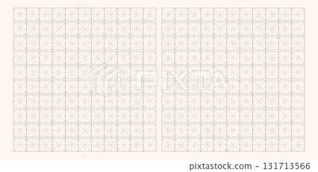 Workbook for writing hieroglyphs. Lined paper for printing. Geometric pattern for school. Lined paper. Simulator for writing Chinese characters. Page of calligraphy exercises. Graph paper 131713566