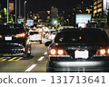urban night traffic 131713641