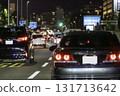 urban night traffic 131713642