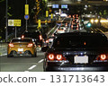 urban night traffic 131713643