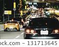 urban night traffic 131713645