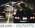 urban night traffic 131713772