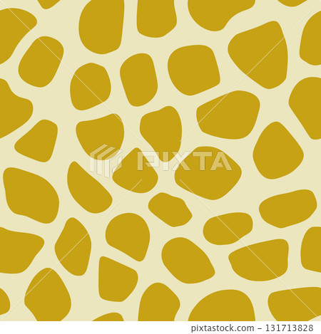 Abstract modern giraffe seamless pattern. Animals trendy background. Colorful decorative vector stock illustration for print, card, postcard, fabric, textile. Modern ornament of stylized skin 131713828