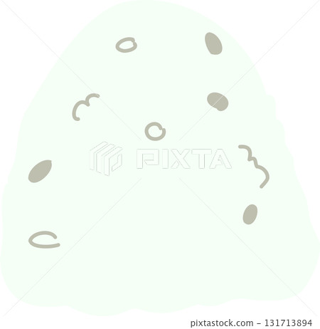 onigiri japanese rice ball. for food design packaging 131713894