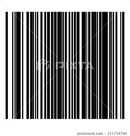 Barcode isolated on color background. Code stripes sticker. Barcode labels, customers qr code 131714794