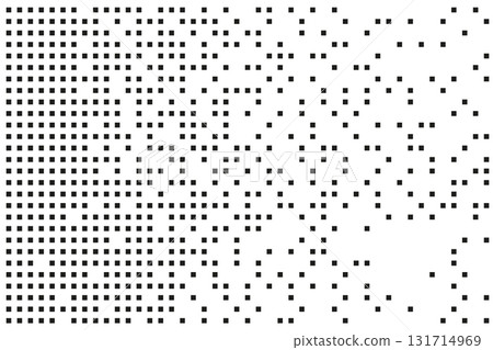 Disintegration pixel grid dot grain noise, fade halftone effect, disperse dot work, Dispersed background mosaic Disintegration pixel grid dot grain noise, fade halftone effect, disperse dot work, Dispersed background mosaic 131714969