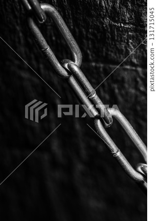 The metal chains look strict and functional The metal chains look strict and functional 131715045