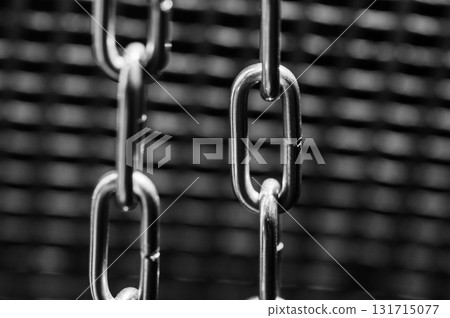 Technical chains are made of durable alloy 131715077
