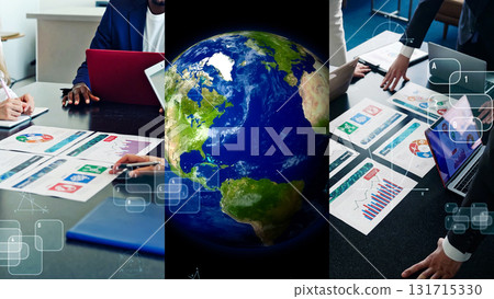 Global business images and statistical data 131715330